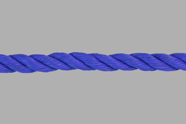 3 Strand Polypropylene Rope (blue)