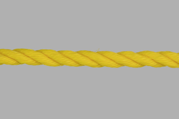3 Strand Polypropylene Rope (yellow)