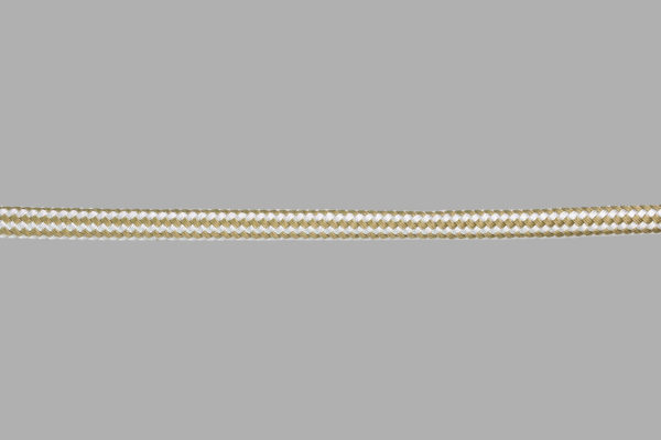 Double Braid Nylon Rope (gold and white)